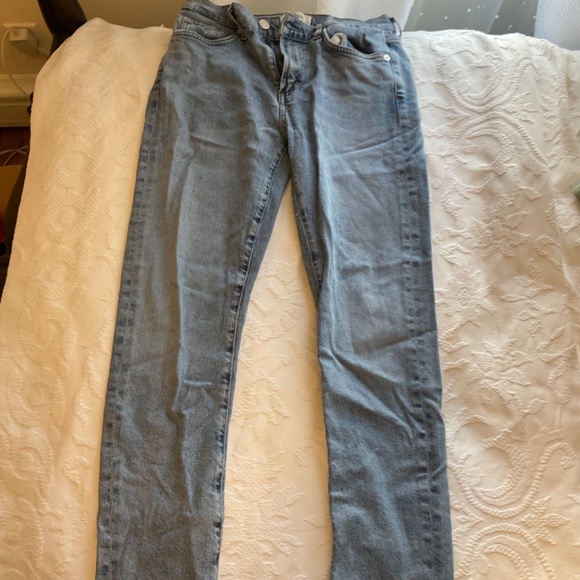 AGOLDE Toni Mid Rise Straight - Picture 3 of 6